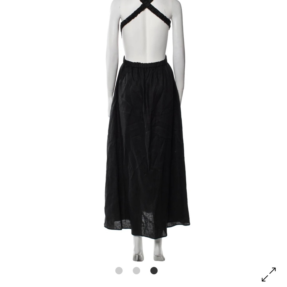 SIR the label Black Backless Maxi Dress
